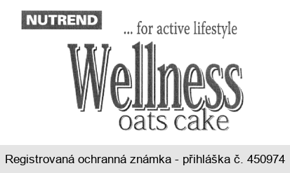 NUTREND  ...for active lifestyle Wellness oats cake