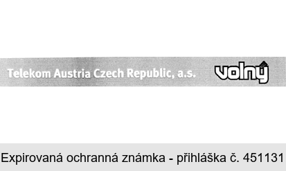 Telekom Austria Czech Republic, a. s. volný