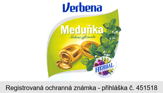 Verbena Meduňka Melissa officinalis HERBAL COMPLEX
