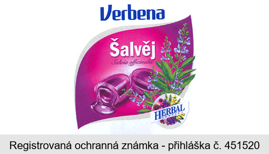 Verbena Šalvěj Salvia officinalis HERBAL COMPLEX