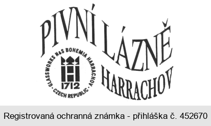 PIVNÍ LÁZNĚ HARRACHOV GLASSWORKS N & S BOHEMIA HARRACHOV CZECH REPUBLIC 1712