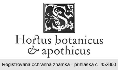 S Hortus botanicus & apothicus