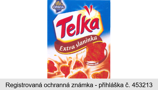 OPAVIA Telka Extra slaninka příchuť výrazná chut