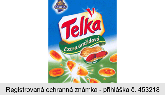 OPAVIA Telka Extra arašídová výrazná chuť
