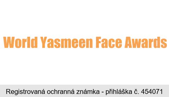 World Yasmeen Face Awards