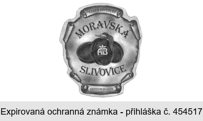 AB STYLE MORAVSKÁ SLIVOVICE CZECH REPUBLIC PREMIUM QUALITY