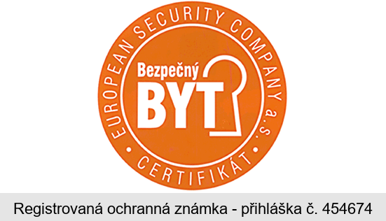 Bezpečný BYT EUROPEAN SECURITY COMPANY a.s. CERTIFIKÁT