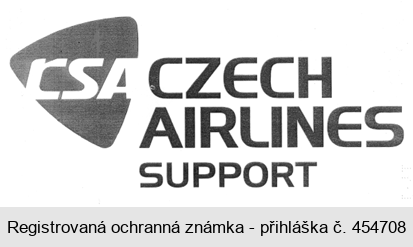 ČSA CZECH AIRLINES SUPPORT