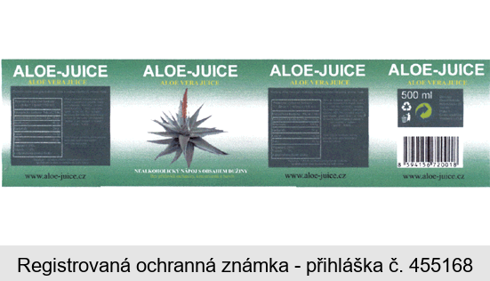 ALOE-JUICE ALOE VERA JUICE www.aloe-juice.cz