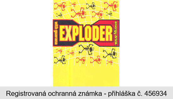 EXPLODER energy drink with guarana