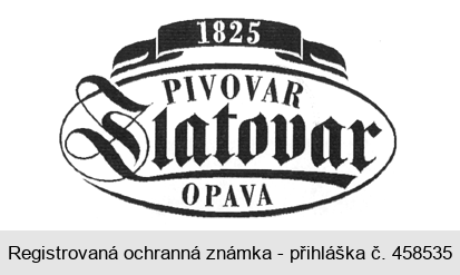 1825 PIVOVAR Zlatovar OPAVA