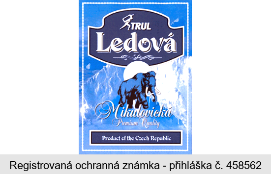 TRUL Ledová Mikulovická Premium Quality Product of the Czech Republic