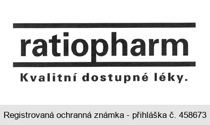ratiopharm Kvalitní dostupné léky.