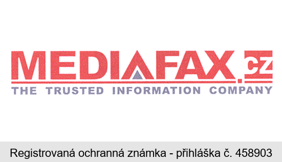 MEDIAFAX. cz THE TRUSTED INFORMATION COMPANY