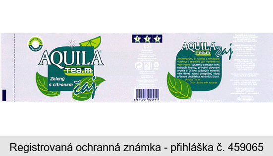 AQUILA Tea.m Zelený čaj s citronem