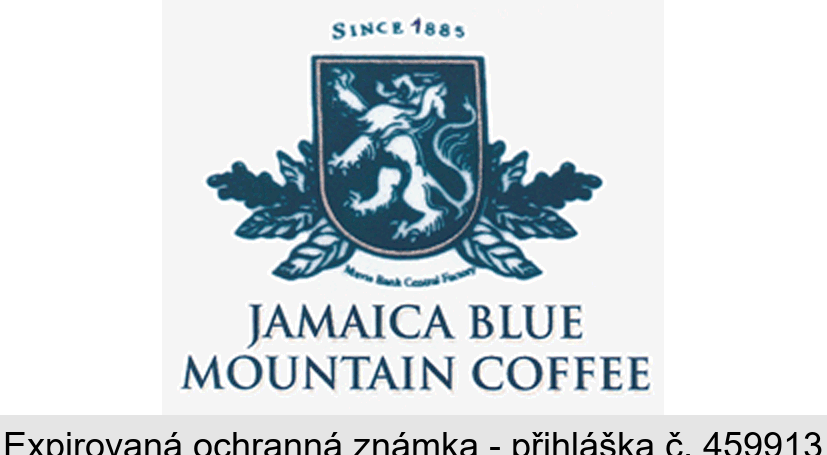 SINCE 1885 MAVIS BANK CENTRAL FACTORY JAMAICA BLUE MOUNTAIN COFFEE