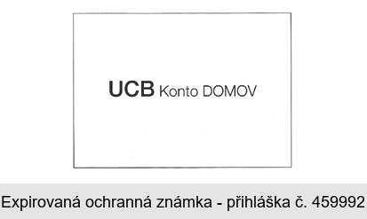 UCB Konto DOMOV
