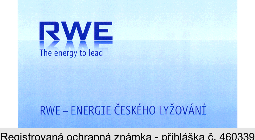 RWE The energy to lead RWE - ENERGIE ČESKÉHO LYŽOVÁNÍ