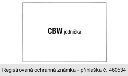 CBW jednička
