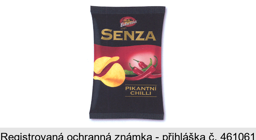 Bohemia Chips SENZA PIKANTNÍ CHILLI