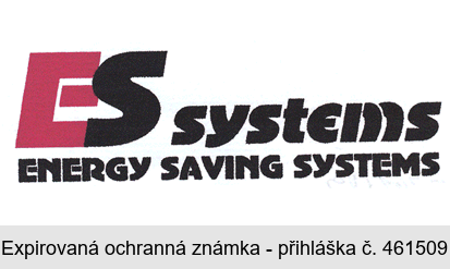 ES systems ENERGY SAVING SYSTEMS