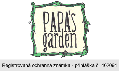 PAPA'S  garden