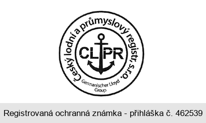 CLPR Český lodní a průmyslový registr, s.r.o. Germanischer Lloyd Group