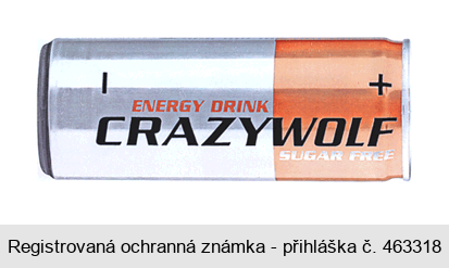 CRAZYWOLF - SUGAR FREE ENERGY DRINK