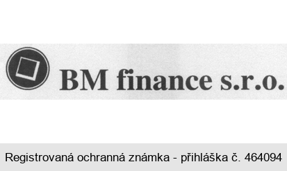 BM finance s.r.o.