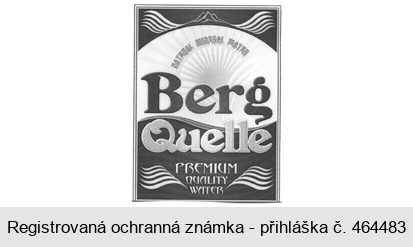Berg Quelle PREMIUM QUALITY WATERS NATURAL MINERAL WATER