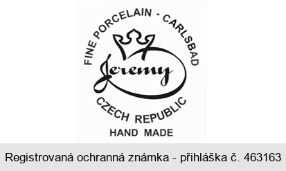 JEREMY fine porcelain carlsbad Czech republic hand made