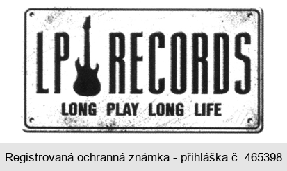 LP RECORDS LONG PLAY LONG LIFE