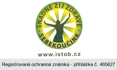 SNADNĚ ŽIJ ZDRAVĚ SEBEKOUČINK www.istob.cz