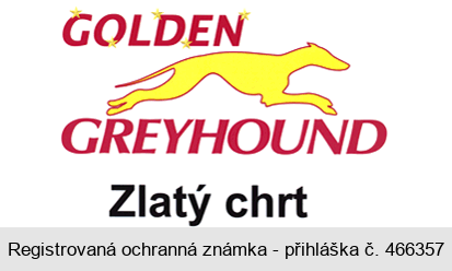 GOLDEN GREYHOUND Zlatý chrt