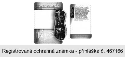 Vinařství Ambrož Venus Landek Landecká Venuše www.vinarstviambroz.cz