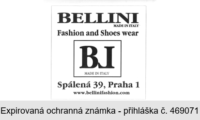 BELLINI MADE IN ITALY Fashion and Shoes wear BL MADE IN ITALY Spálená 39, Praha 1 www.bellinifashion.com