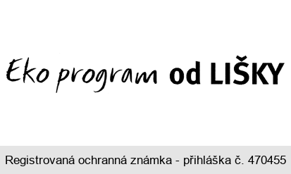 Eko program od LIŠKY