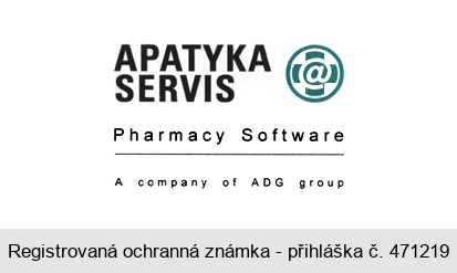 APATYKA SERVIS Pharmacy software A company of ADG group