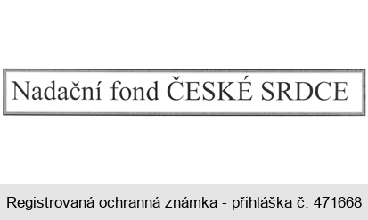 Nadační fond ČESKÉ SRDCE