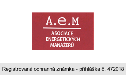 A.e.M ASOCIACE ENERGETICKÝCH MANAŽERŮ