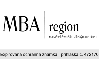 MBA region manažerské vzdělání s lidským rozměrem