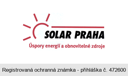 SOLAR PRAHA Úspory energií a obnovitelné zdroje