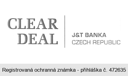CLEAR DEAL J&T BANKA CZECH REPUBLIC