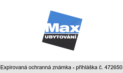 Max UBYTOVÁNÍ