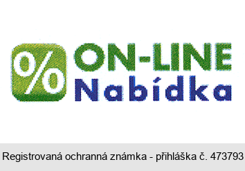 % ON-LINE Nabídka