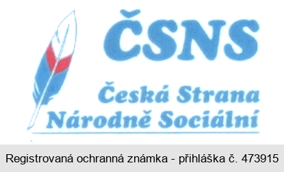 ČSNS Česká Strana Národně Sociální