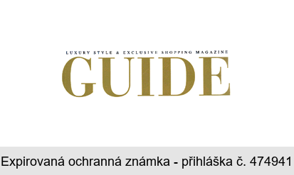 LUXURY STYLE & EXCLUSIVE SHOPPING MAGAZINE GUIDE