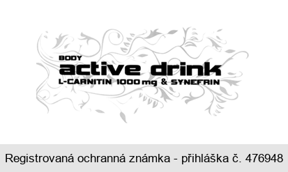 BODY active drink L-CARNITIN 1000 mg & SYNEFRIN