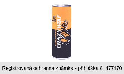 CRAZY WOLF ENERGY DRINK