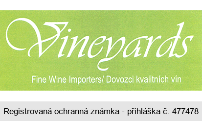 Vineyards Fine Wine Importers/ Dovozci kvalitních vín